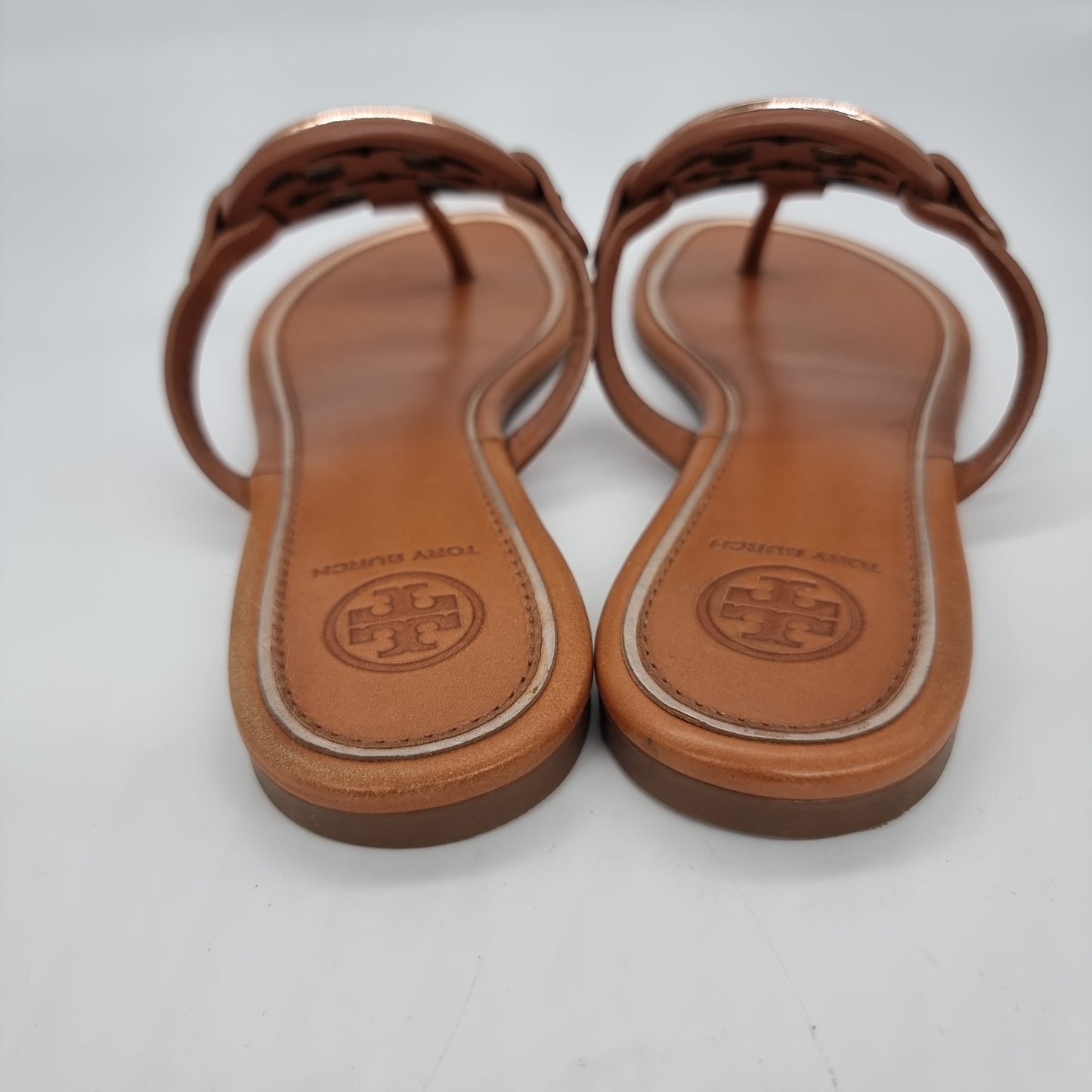 Tory Burch Metal Miller Sandal Size 7M/24