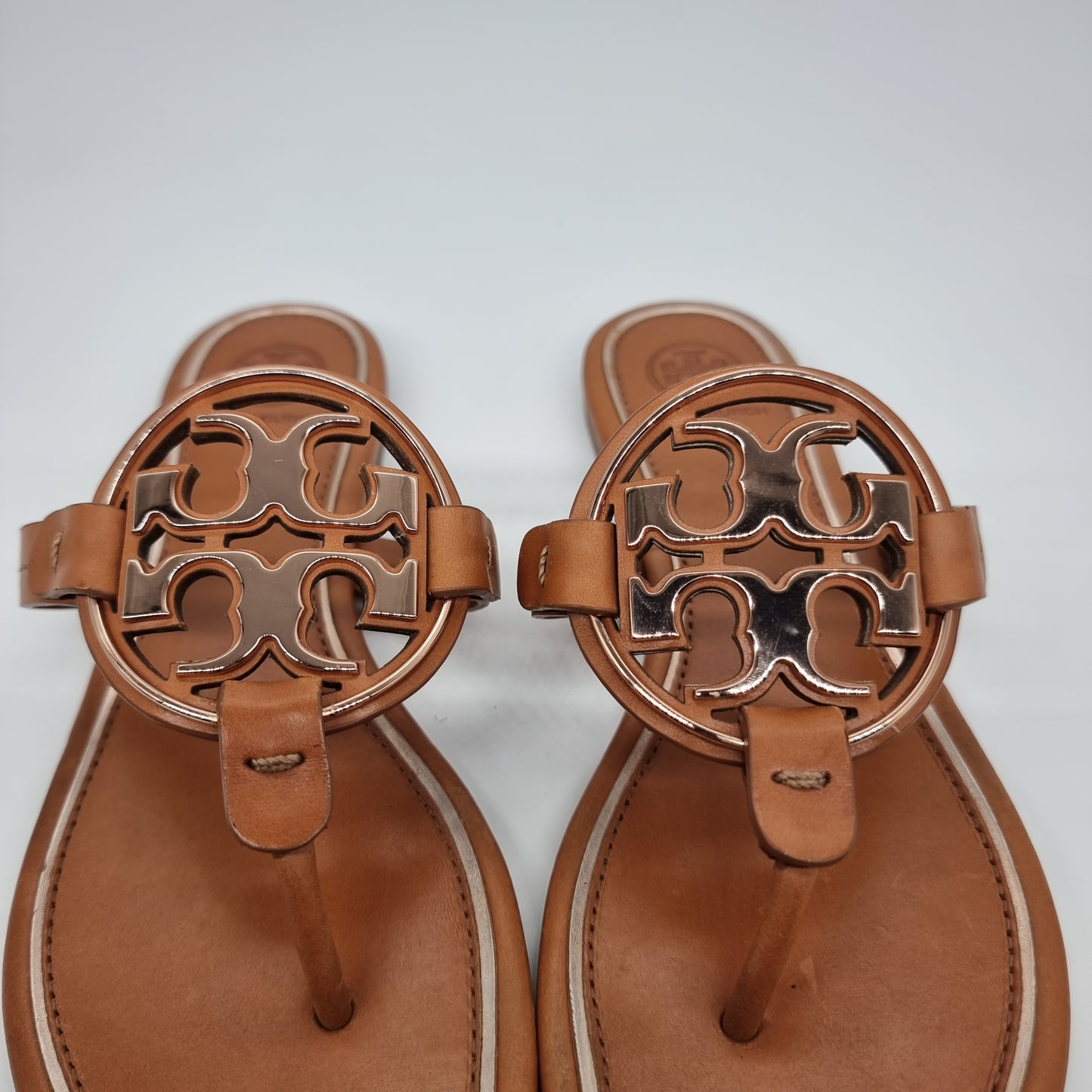 Tory Burch Metal Miller Sandal Size 7M/24