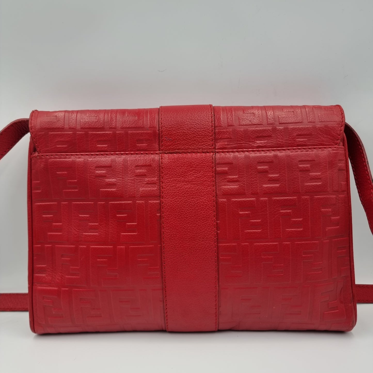 Fendi FF Slingbag red size 30x22