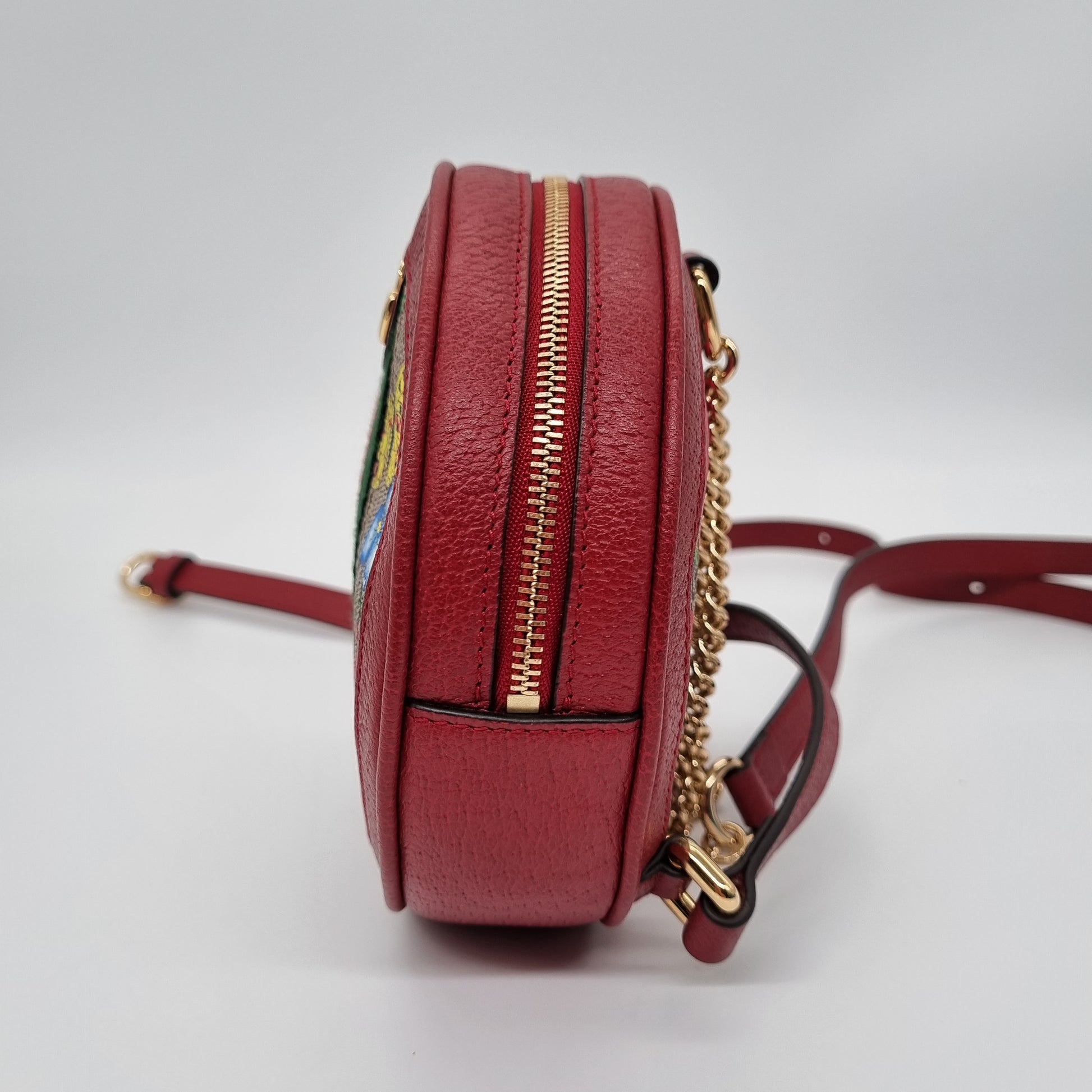gucci mini round backpack Gucci Ophidia Round Backpack diameter 16cm tahun 2021 – Bagloverz Caroline