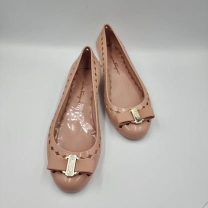 Salvatore Ferragamo Jelly Pump Pink Size 6/23