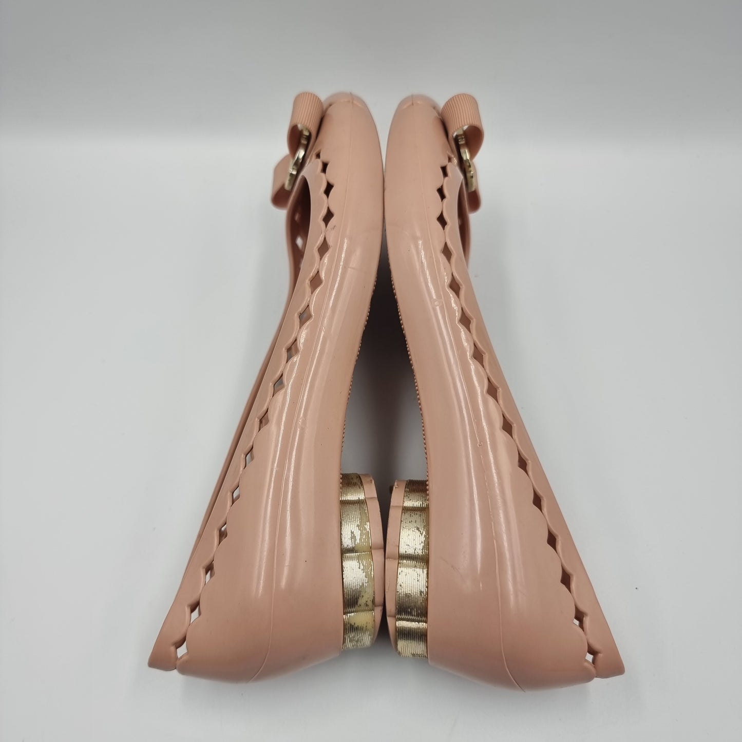 Salvatore Ferragamo Jelly Pump Pink Size 6/23