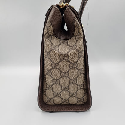 Gucci GG Supreme Ophidia Tote Women Size 24x6x21