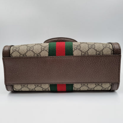 Gucci GG Supreme Ophidia Tote Women Size 24x6x21