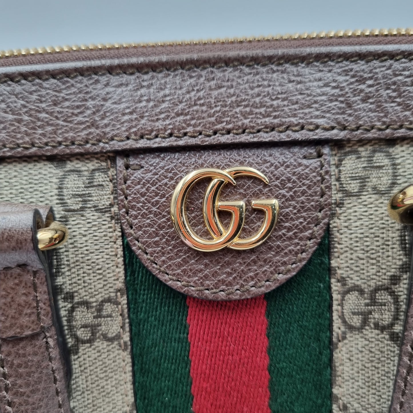 Gucci GG Supreme Ophidia Tote Women Size 24x6x21