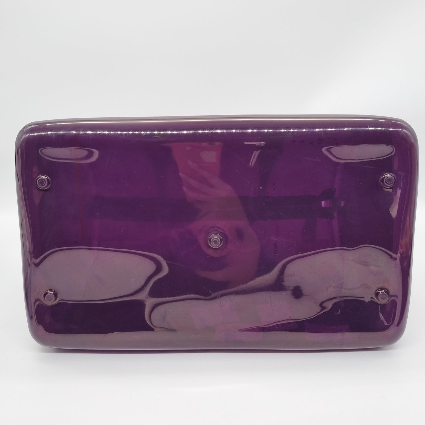 Furla Candy Boston Bag Purple Size 30x18x20