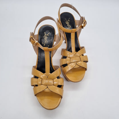 Yves Saint Laurent Tribute Patent Mustard Size 39/25,5