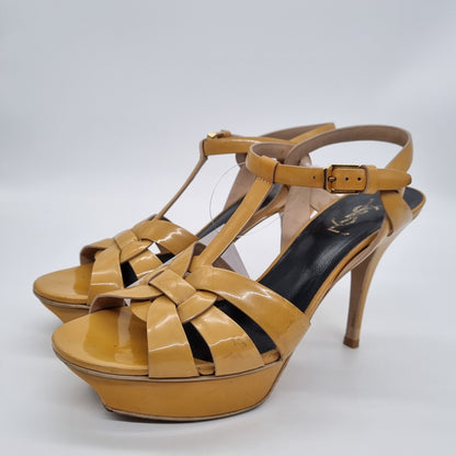 Yves Saint Laurent Tribute Patent Mustard Size 39/25,5