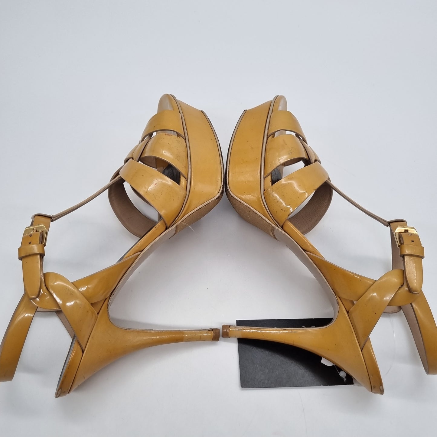 Yves Saint Laurent Tribute Patent Mustard Size 39/25,5