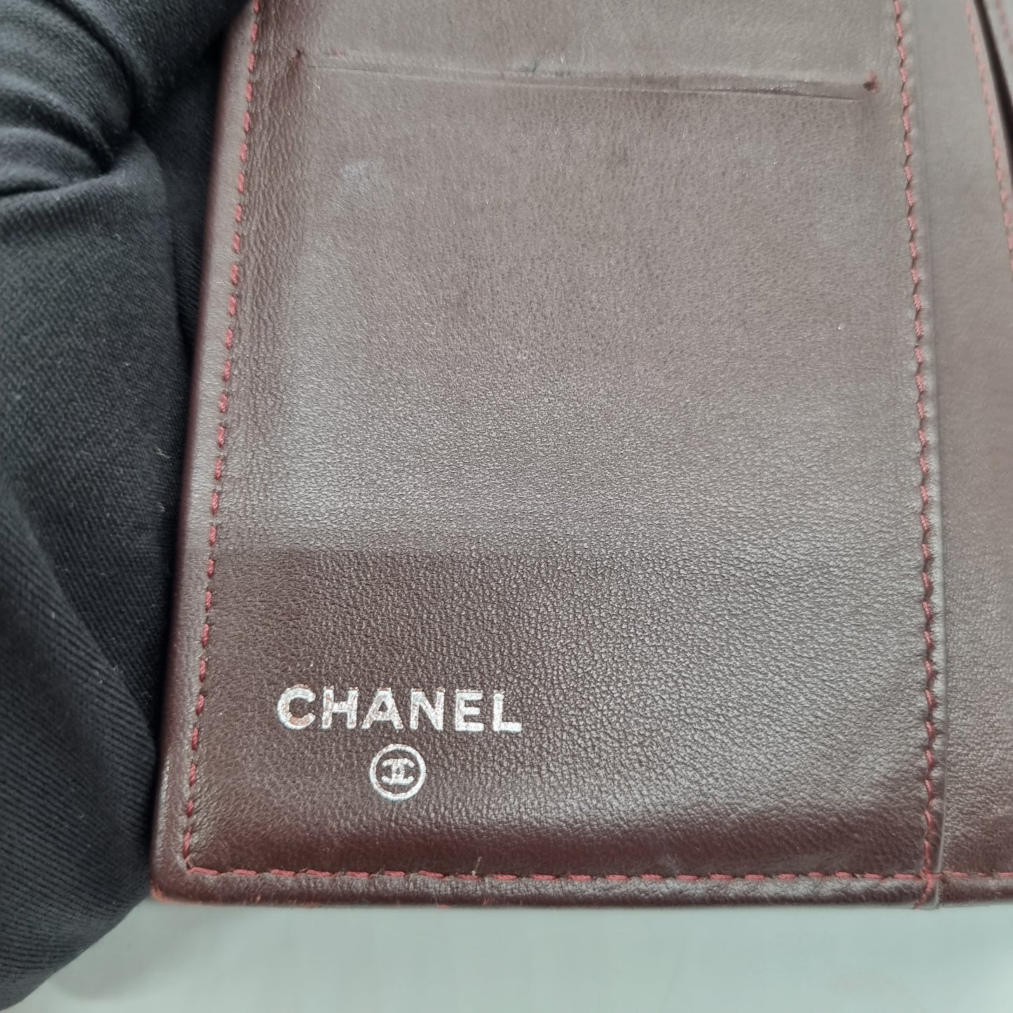 Chanel Lambskin Quilted Flap Wallet #19 Size 18x10