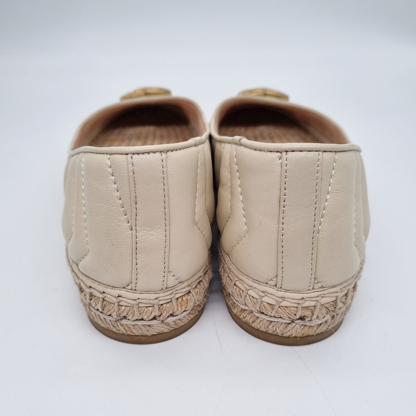 Gucci Espadrilles Nappa Charlotte Vintage White Size 36/23,5