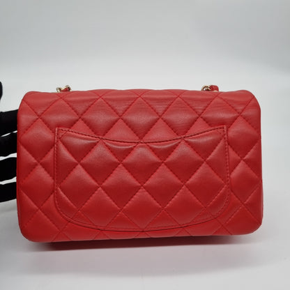 Chanel Mini Rectangular Coral #23 Size 20x6x13