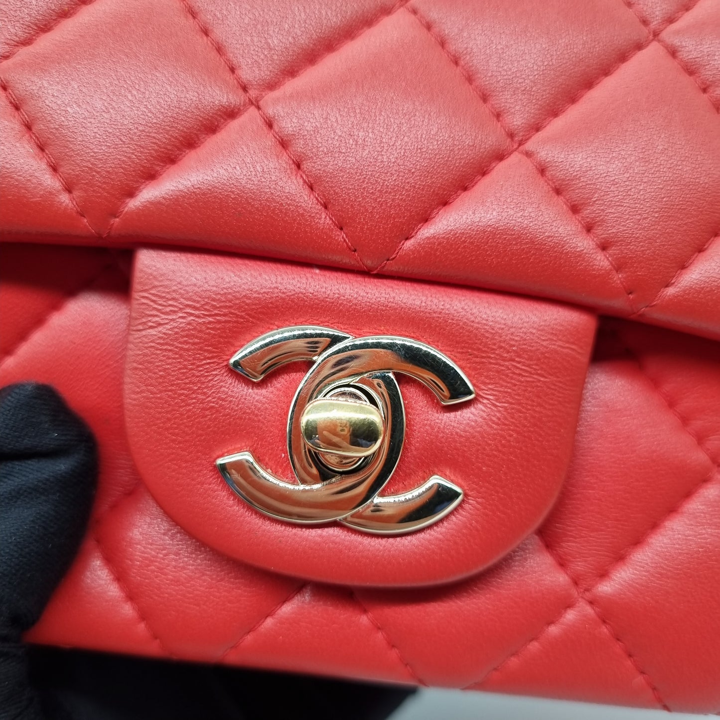 Chanel Mini Rectangular Coral #23 Size 20x6x13