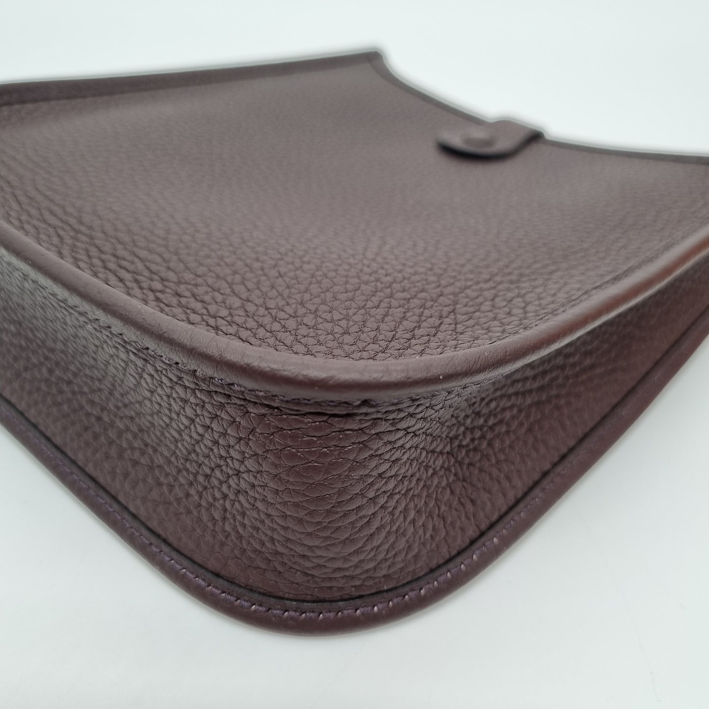 Hermes Mini Evelyne 16 Amazone Taurillon Clemence Rouge Sellier #U 2022 GHW Size 16x6x19 NEW