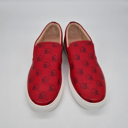 Gucci Ghost Slip On Red Size 7/27 NEW