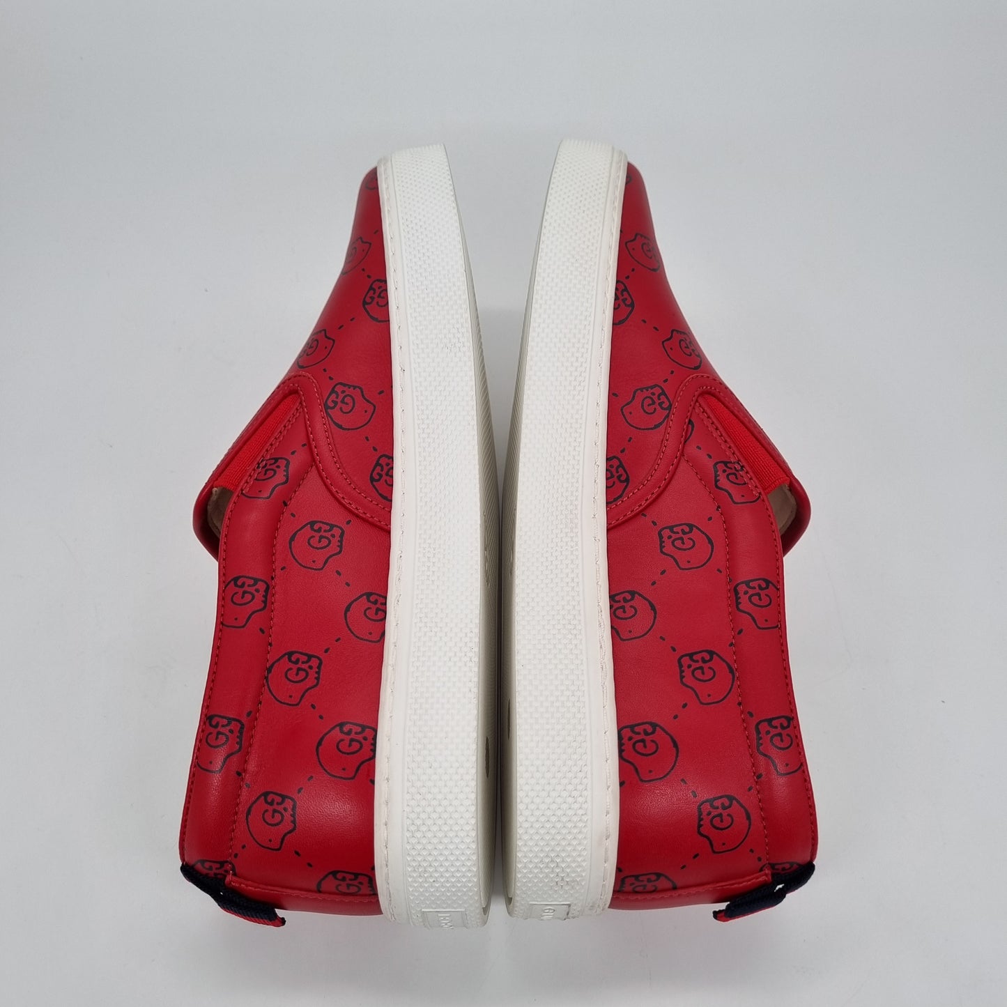 Gucci Ghost Slip On Red Size 7/27 NEW