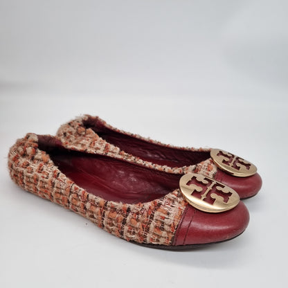 Tory Burch Flatshoes Tweed Size 7,5M/24,5