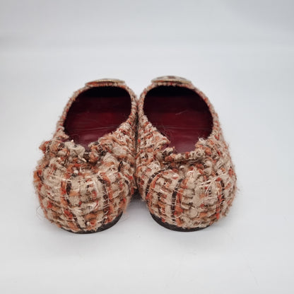 Tory Burch Flatshoes Tweed Size 7,5M/24,5