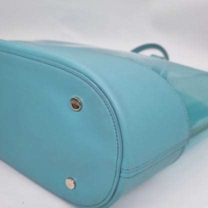 Lipault PVC Shopper Bag Powder Blue Size 33x16x31