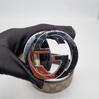 Gucci GG Belt Size 90 lebar 4cm