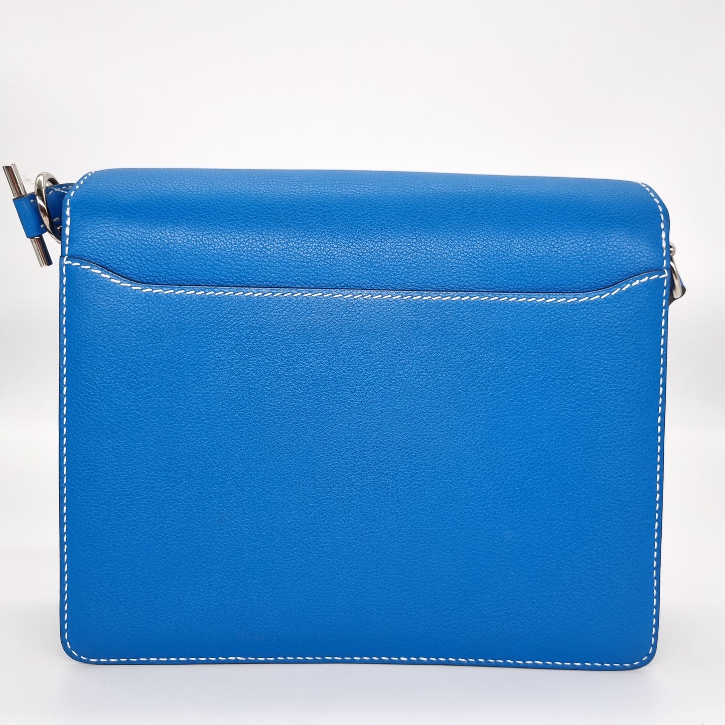 Hermes Roulis 23 Bleu Hydra PHW #X 2016 Size 23x7x21