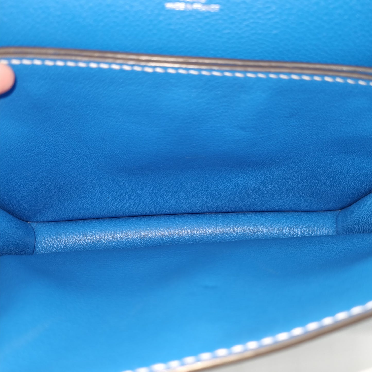 Hermes Roulis 23 Bleu Hydra PHW #X 2016 Size 23x7x21