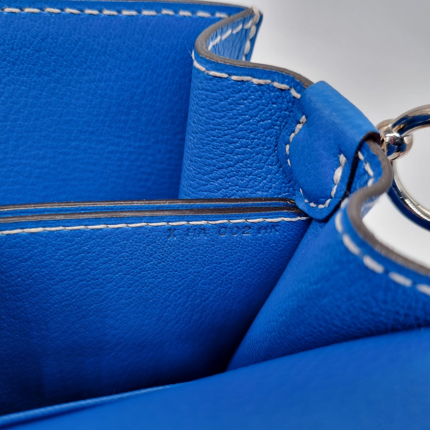 Hermes Roulis 23 Bleu Hydra PHW #X 2016 Size 23x7x21