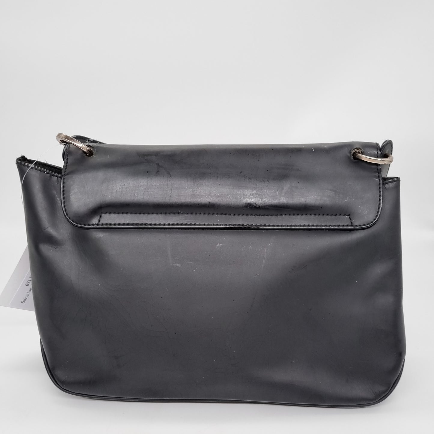 Salvatore Ferragamo Shoulder Bag Black Size 25x8x19