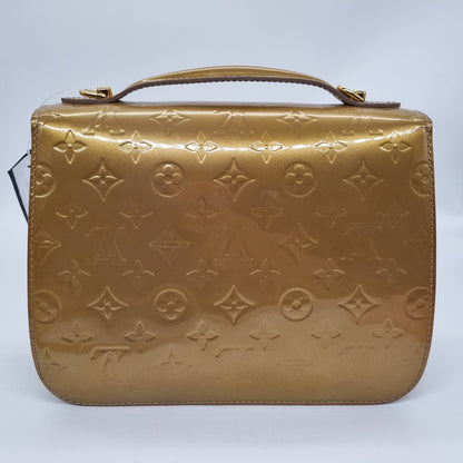 Louis Vuitton Mirada Monogram Vernis Gold 2012 Size 25x11x23