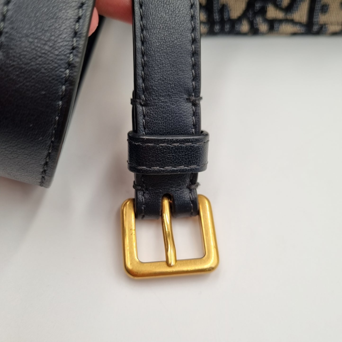 Christian Dior Oblique Saddle Belt Bag Tahun 2019 SIze 16x4x12