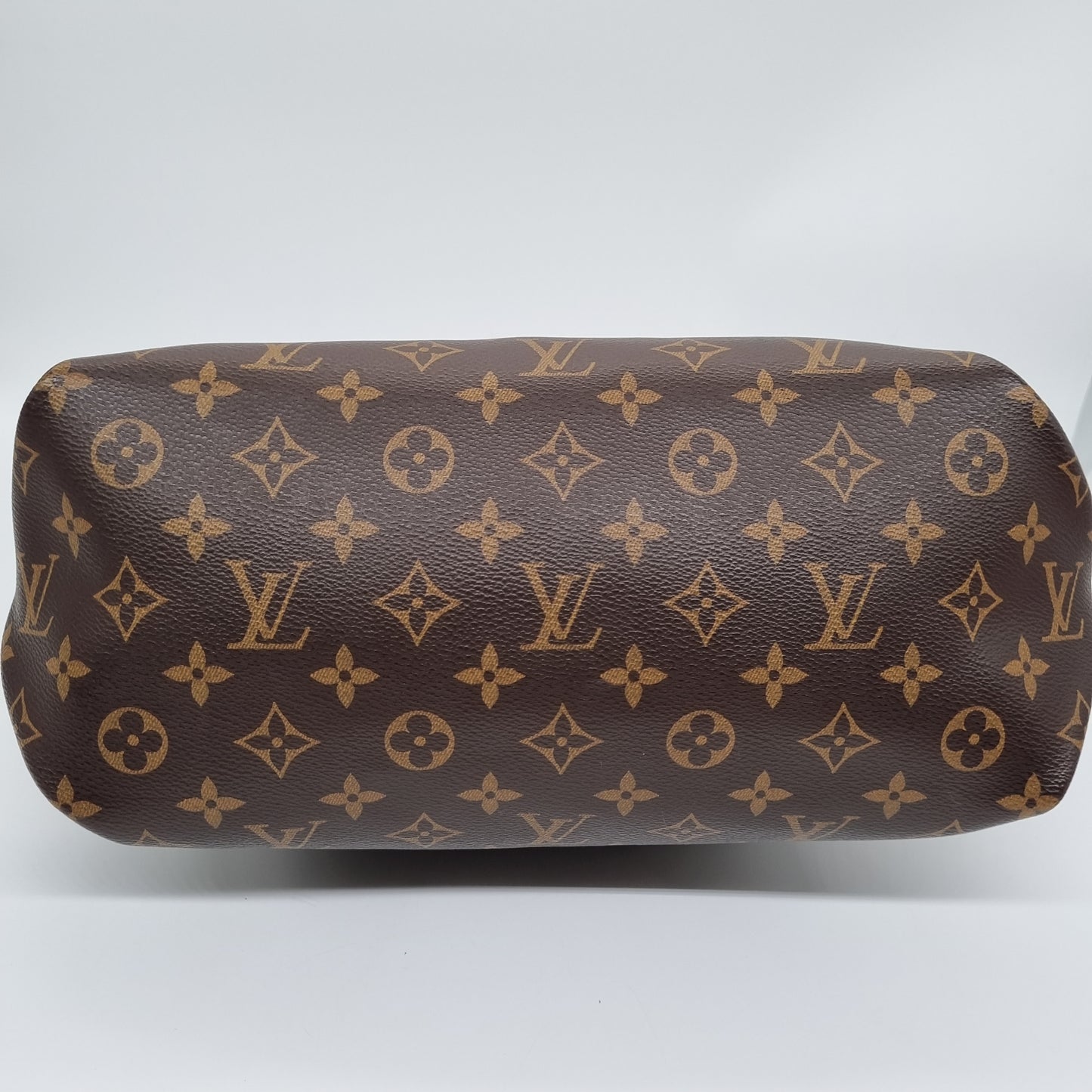 Louis Vuitton Flower Tote MM Monogram Bordeoux Tahun 2018 Size 29x13x26