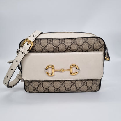 Gucci Horsebit 1955 GG Supreme Cream Size 22x619