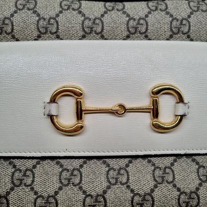 Gucci Horsebit 1955 GG Supreme Cream Size 22x619