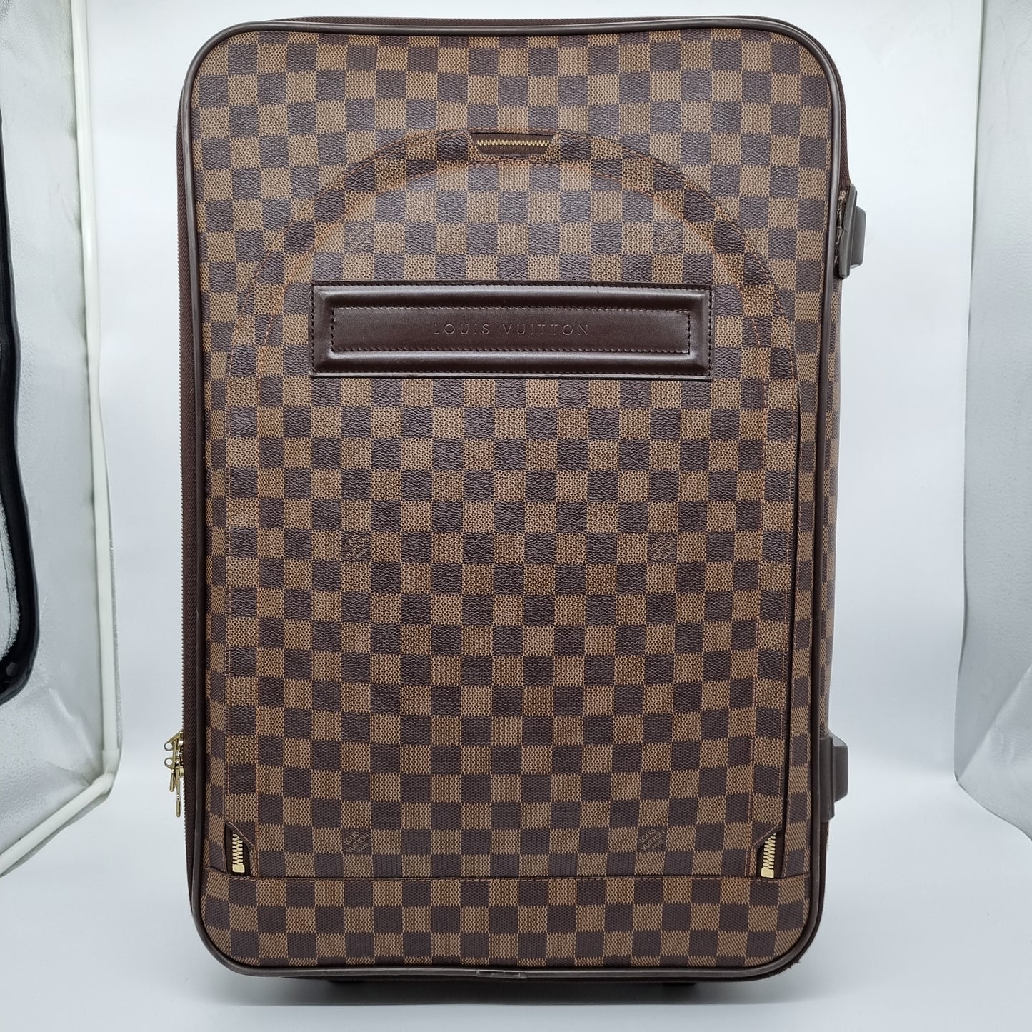 Louis Vuitton Pegase 55 Damier Ebene 2001 Size 37x18x55