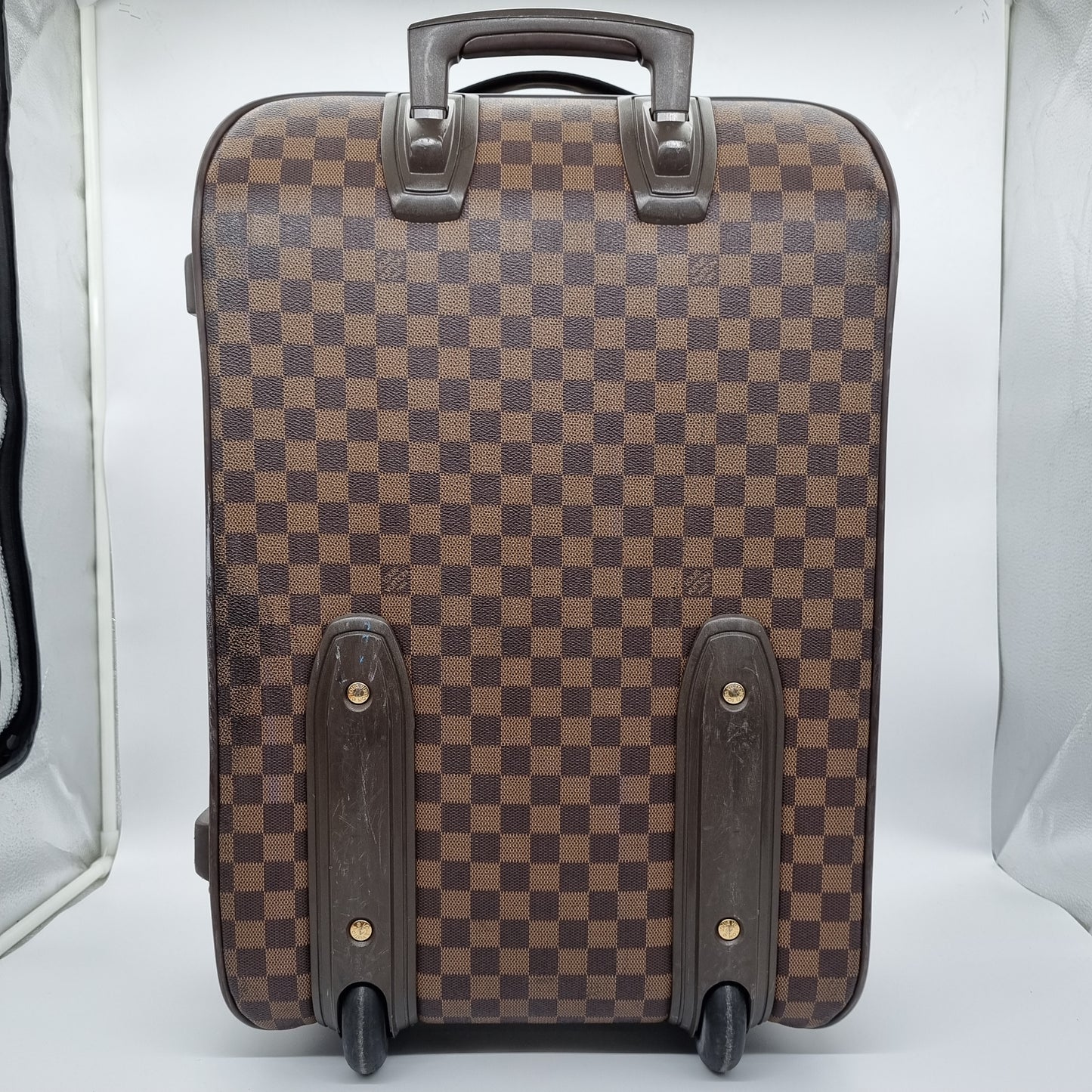 Louis Vuitton Pegase 55 Damier Ebene 2001 Size 37x18x55