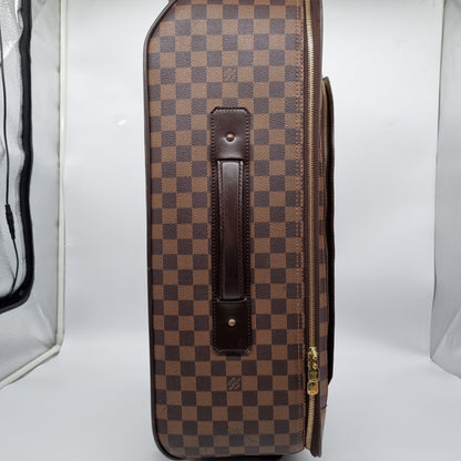 Louis Vuitton Pegase 55 Damier Ebene 2001 Size 37x18x55