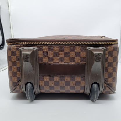 Louis Vuitton Pegase 55 Damier Ebene 2001 Size 37x18x55