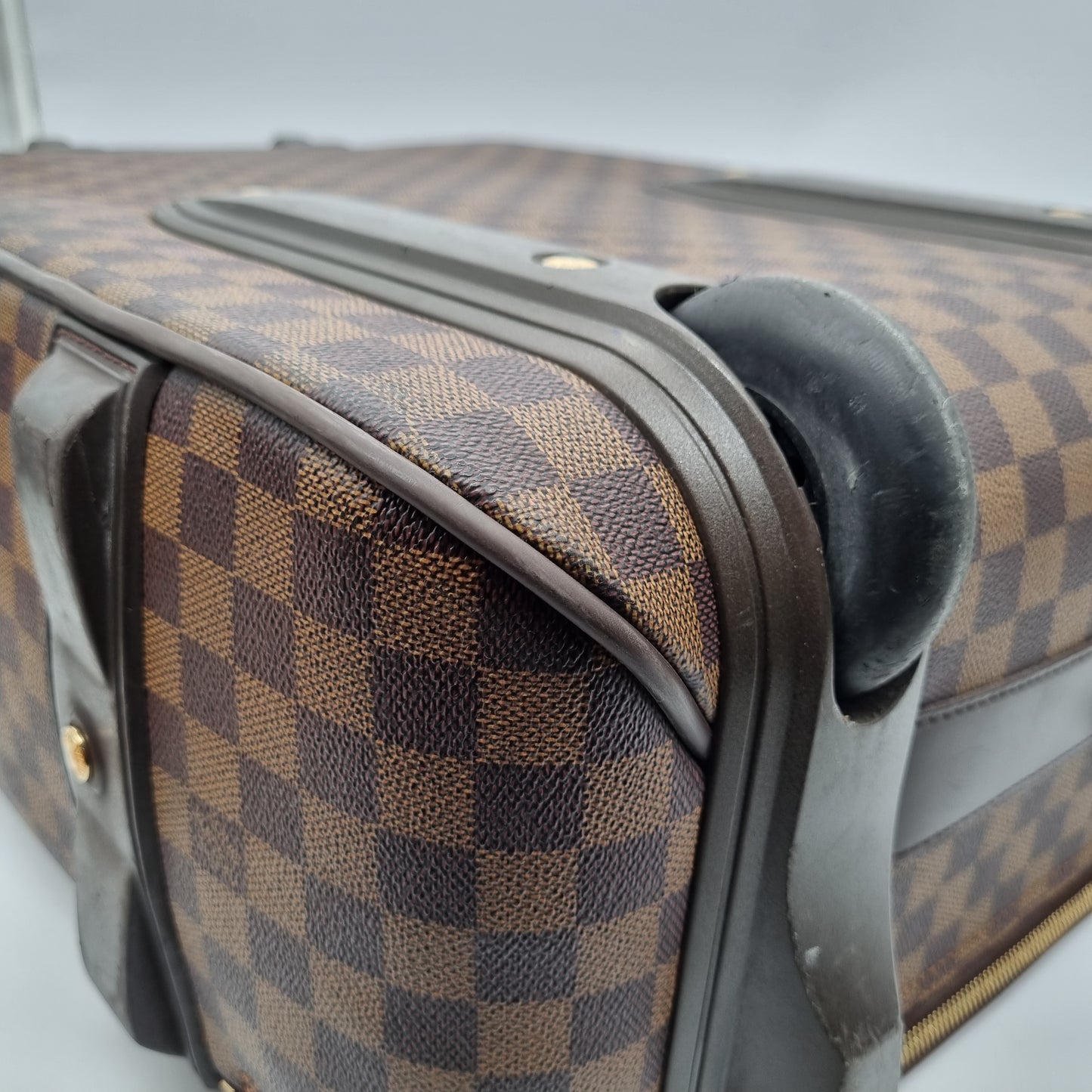 Louis Vuitton Pegase 55 Damier Ebene 2001 Size 37x18x55