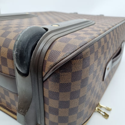 Louis Vuitton Pegase 55 Damier Ebene 2001 Size 37x18x55