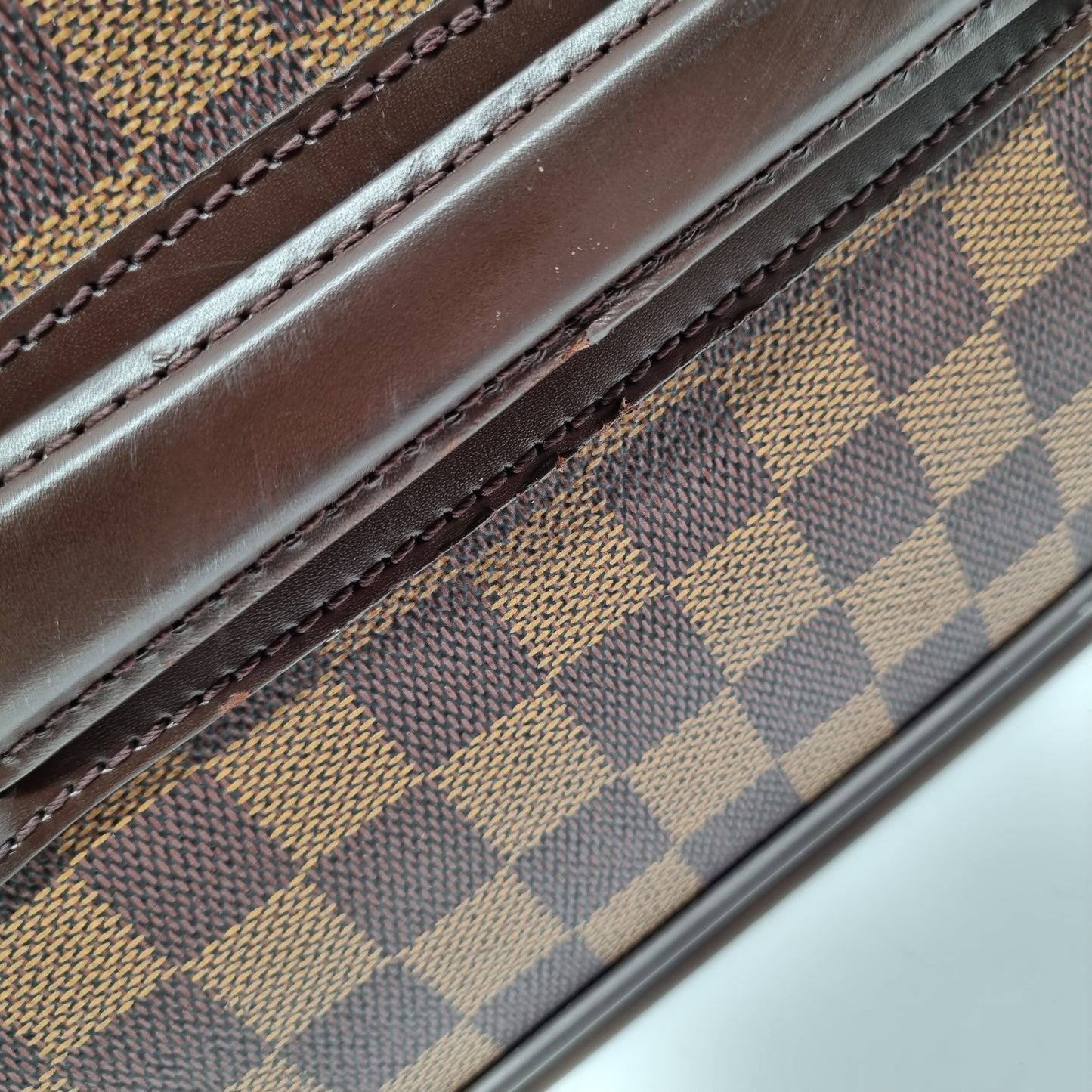 Louis Vuitton Pegase 55 Damier Ebene 2001 Size 37x18x55