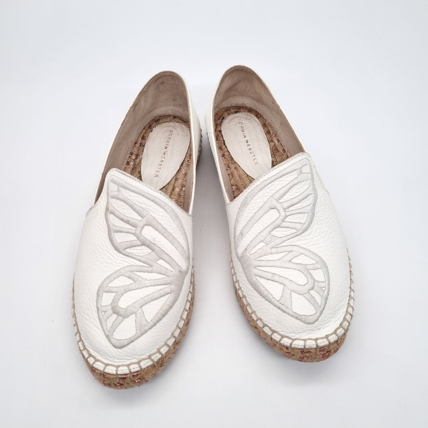 Sophia Webster Butterly Espadrille White Size 39/25