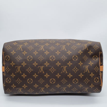 Louis Vuitton Speedy Bandou 35 Mono 2017 Size 35x18x26