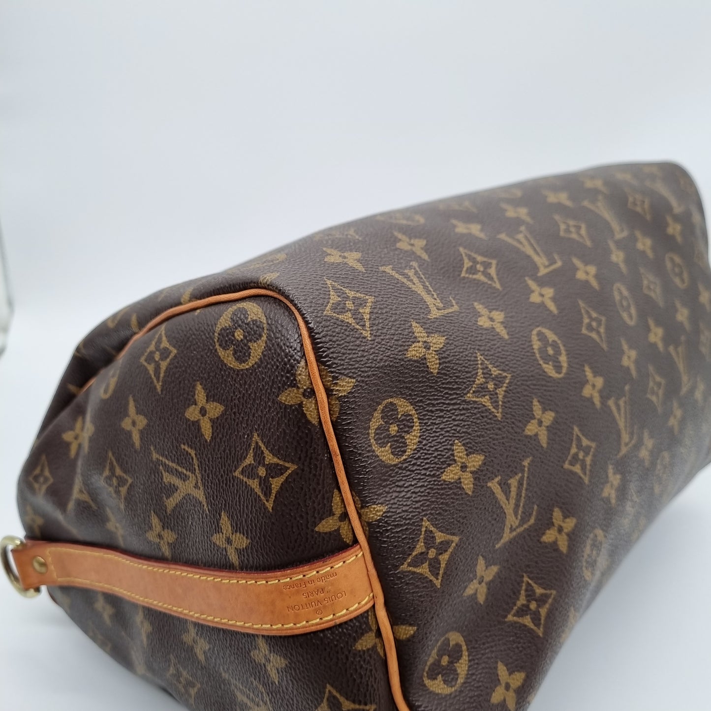 Louis Vuitton Speedy Bandou 35 Mono 2017 Size 35x18x26