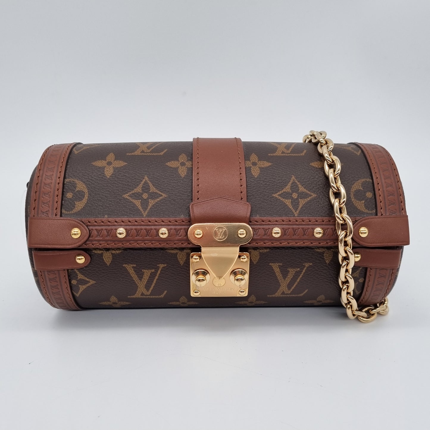 Louis Vuitton Papilon Trunk Monogram 2022 Size 20x9