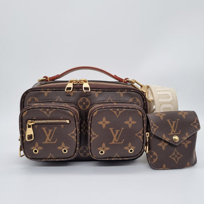 Louis Vuitton Utility Monogram Crossbody 2021 Size 20x6x15