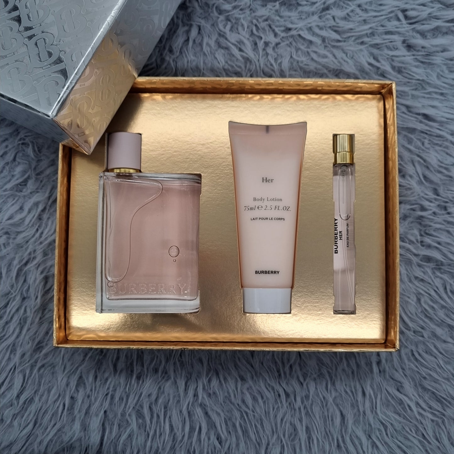 Burberry Her Set Parfume & Body Lotion (100ml & 75ml)