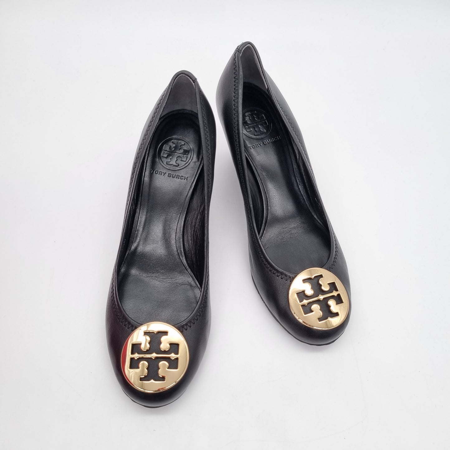 Tory Burch Sally Wedges Mestico Black Size 7,5/24,5