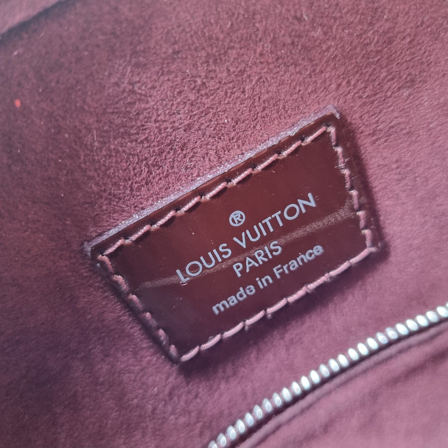 Louis Vutton Pont Neuf Maroon PM 2012 Size 35x11x23