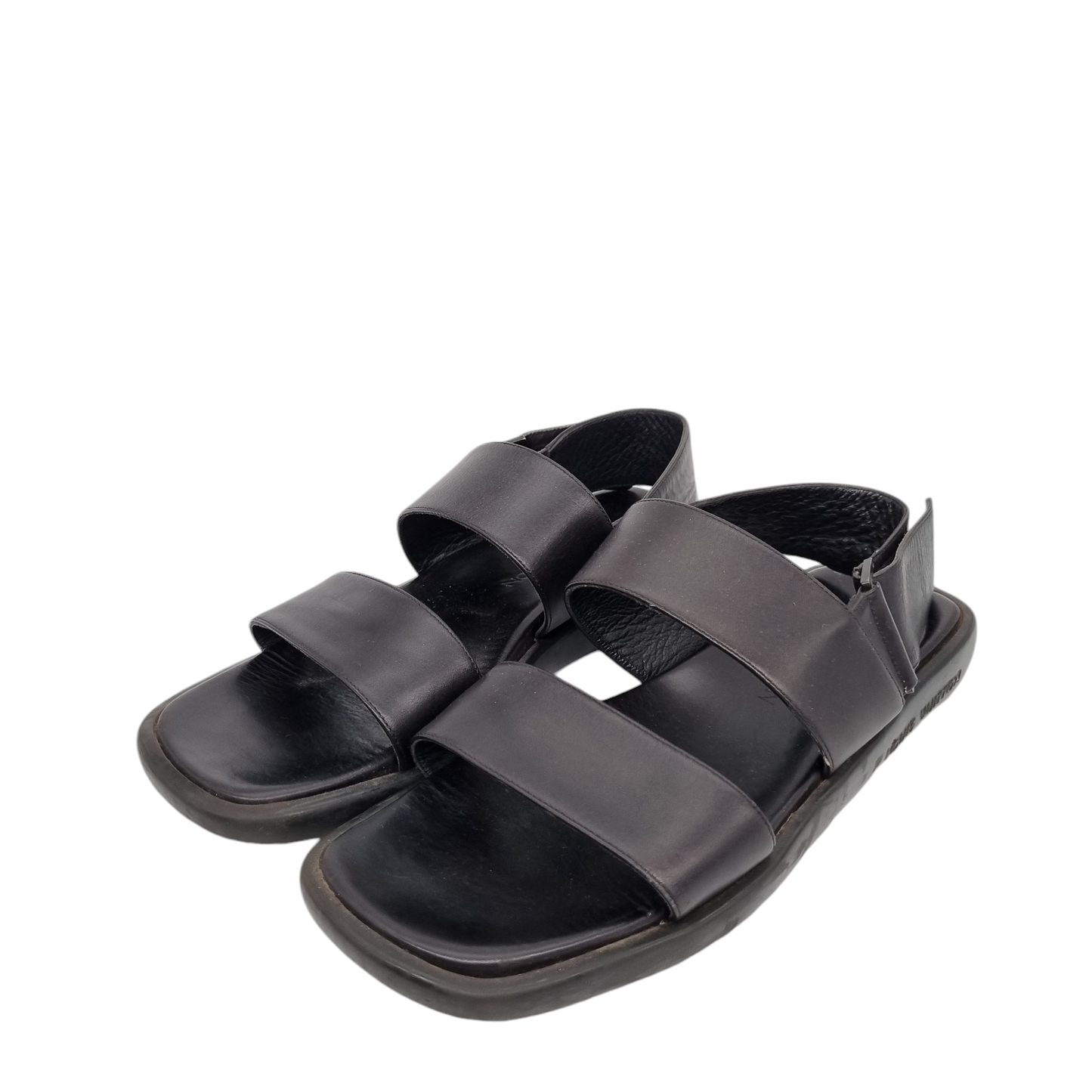 Louis Vuitton Sandal Summer Black Size 41 Insole 27