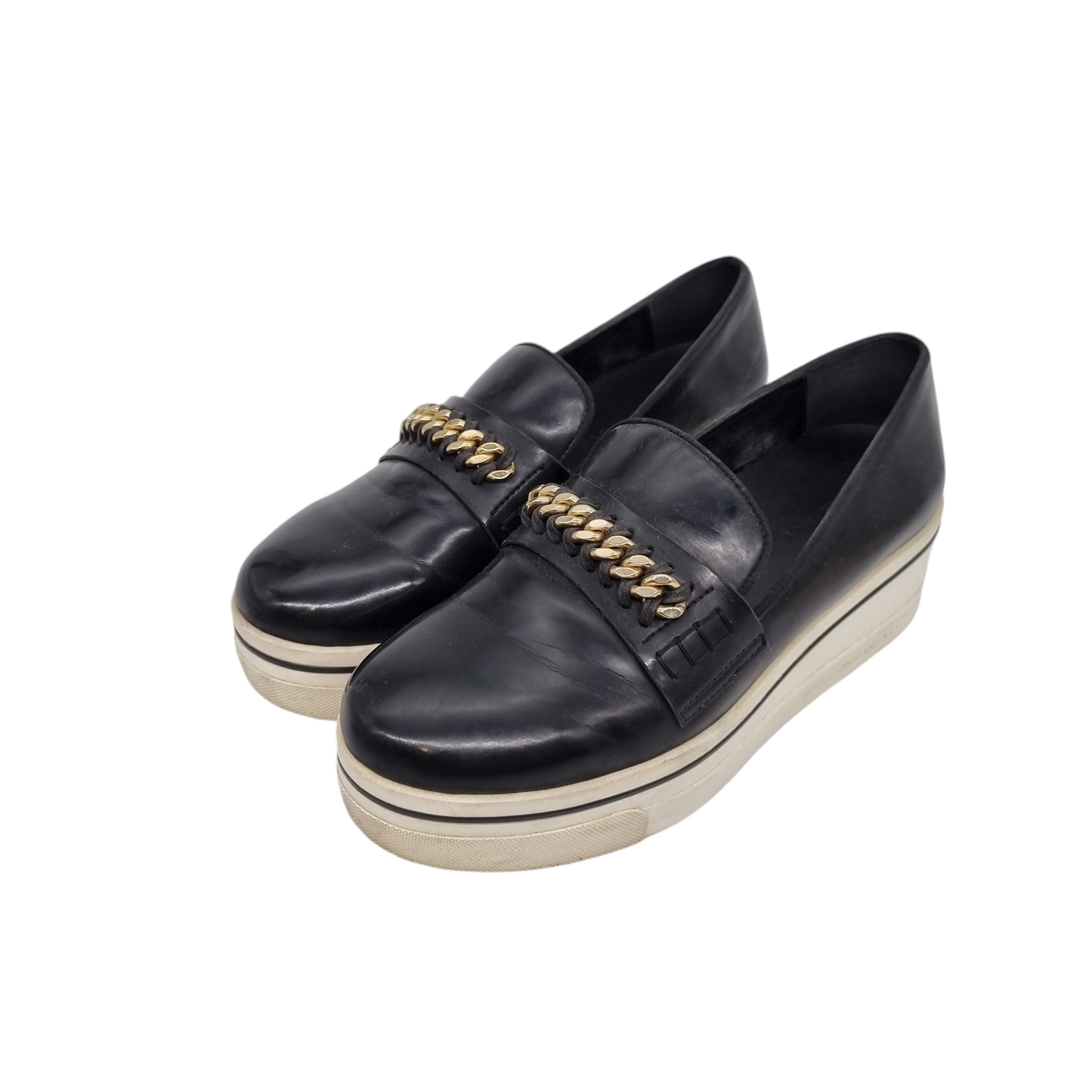 Stella Mc Cartney Scarpa Plast Gomma Black Size 38/25,5